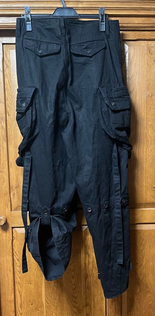 JULIUS 24aw ガスマスクカーゴパンツ　879PAM3-BK サイズ2