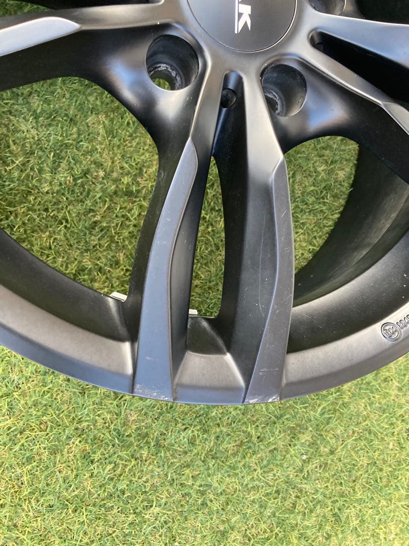 MAK 17インチ ブラックホイール 4本セット　