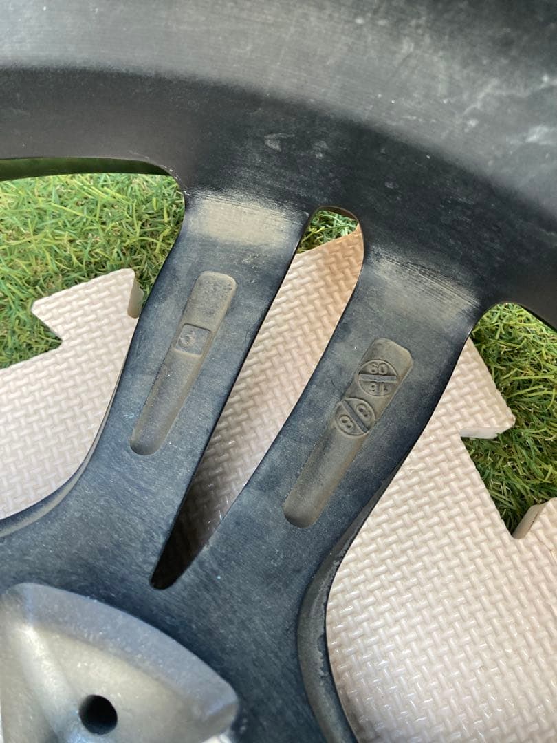 MAK 17インチ ブラックホイール 4本セット　