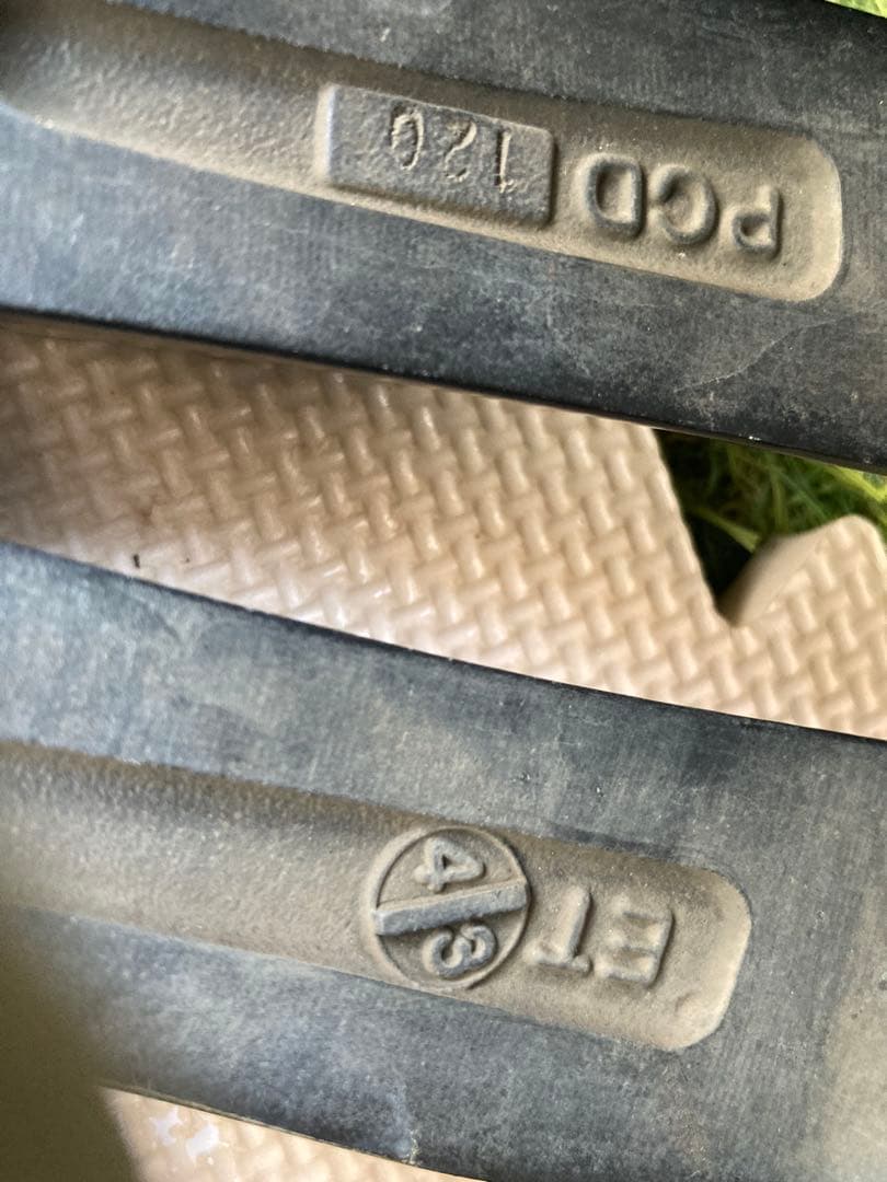 MAK 17インチ ブラックホイール 4本セット　