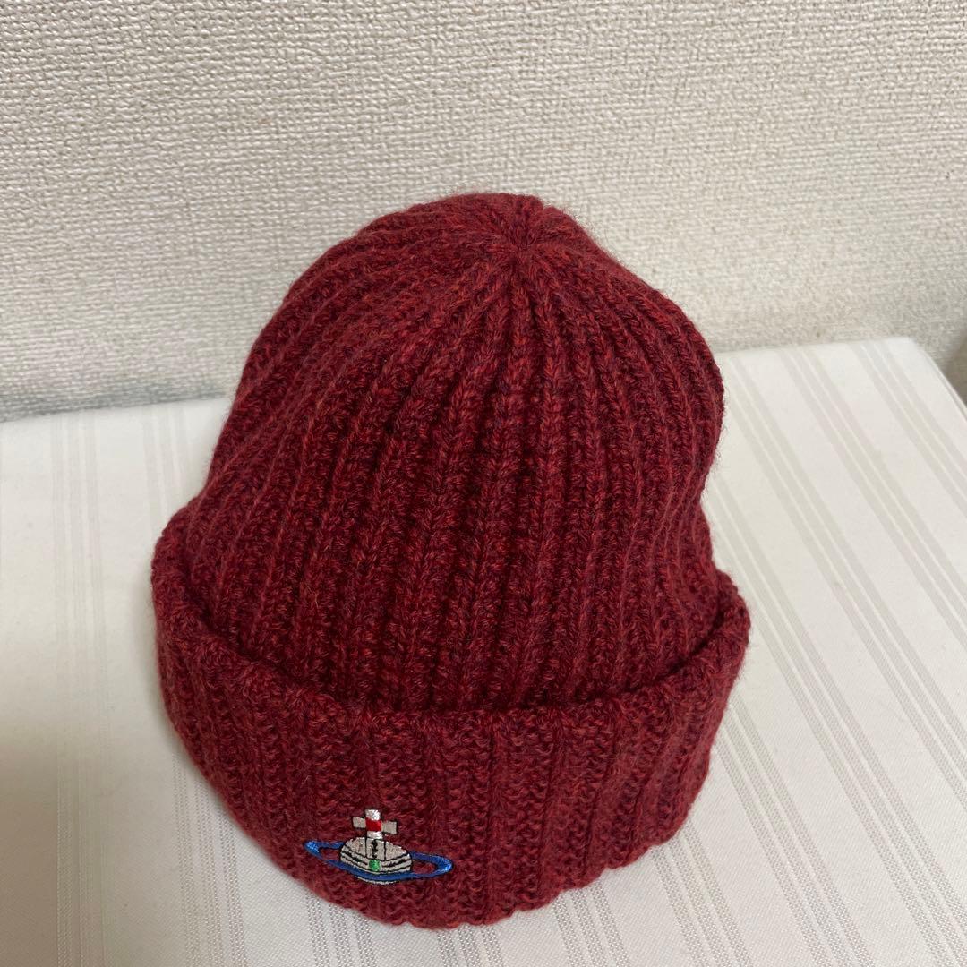 未使用品 Vivienne Westwood MAN ニット帽 ニットキャップ