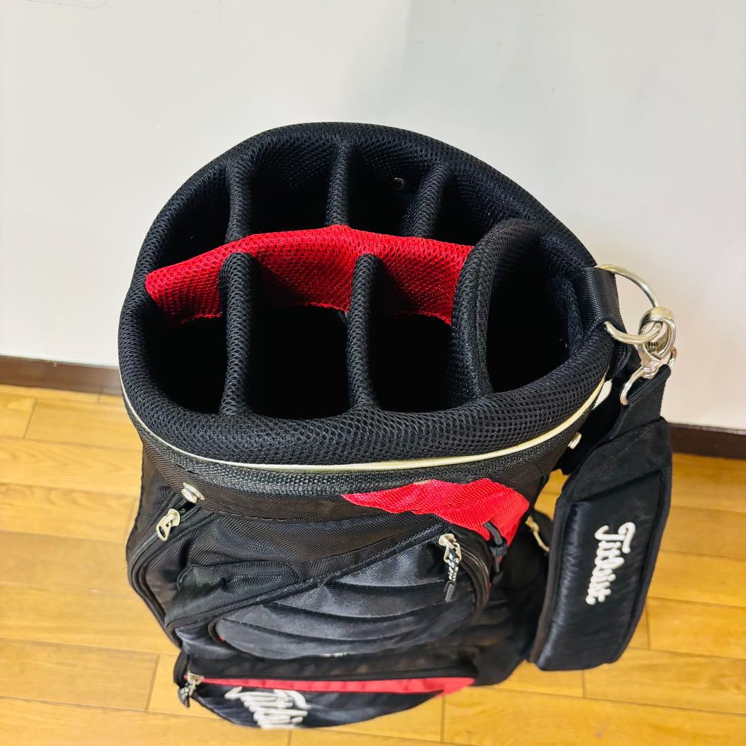 【希少品】タイトリスト キャディバッグ 送料込み 8分割