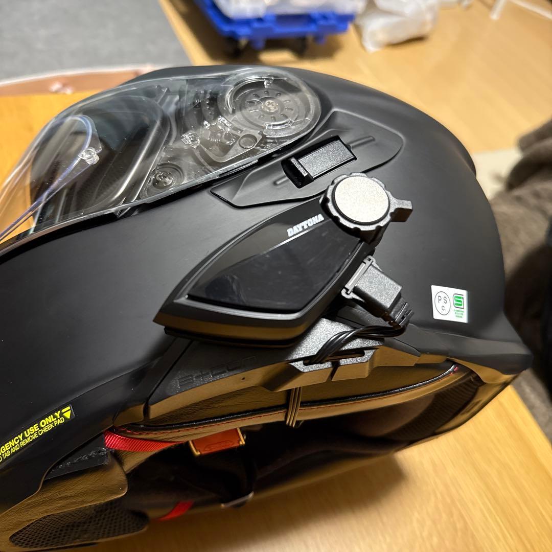 [2021年購入、インコムあり]GT-Air2 マットブラック Mサイズ