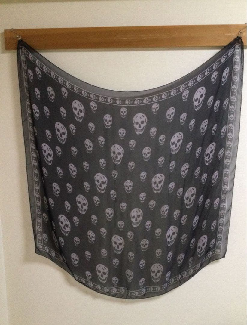 Alexander McQueen スカル柄 ストール