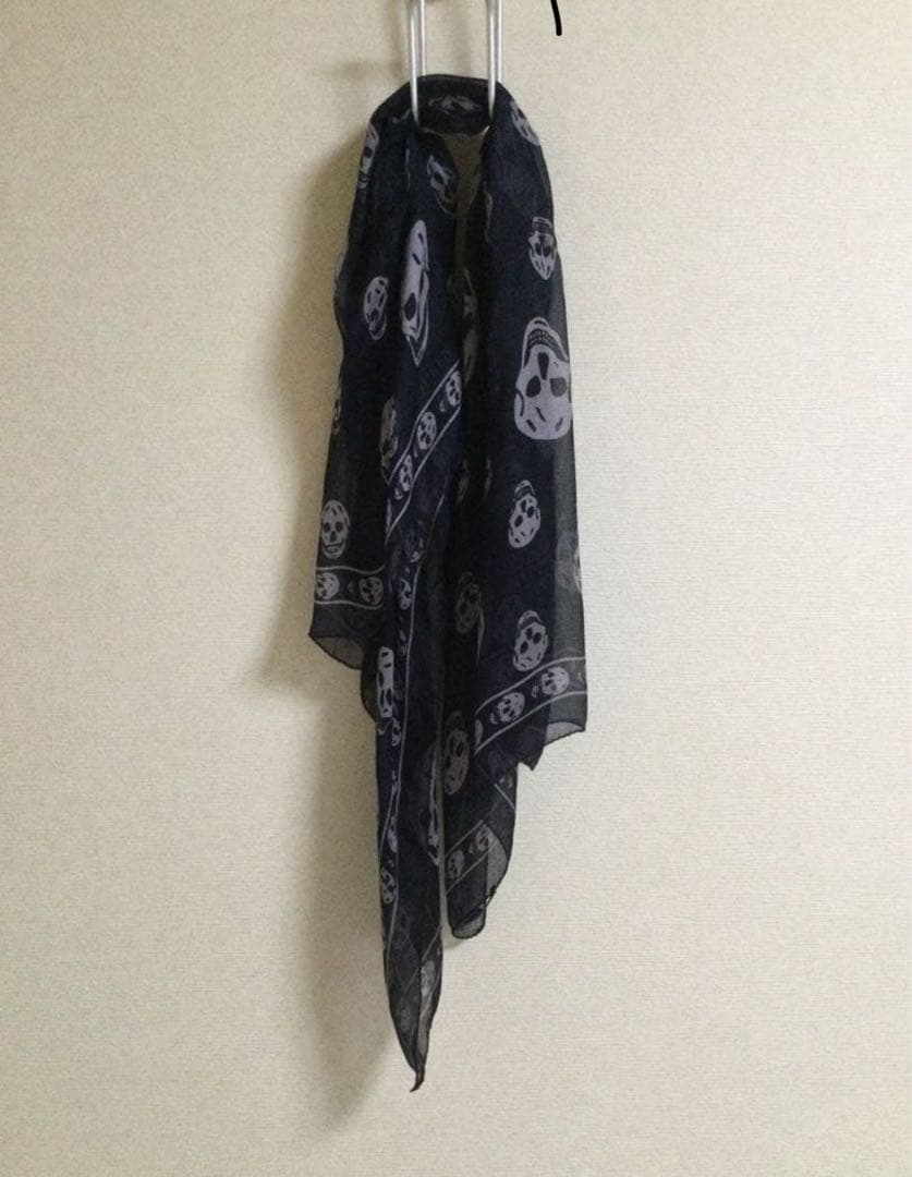 Alexander McQueen スカル柄 ストール