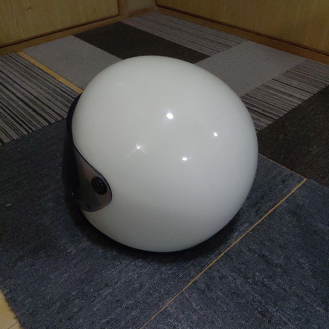 LEAD RX-200R フルフェイスヘルメット ホワイト　スモークシールド付き