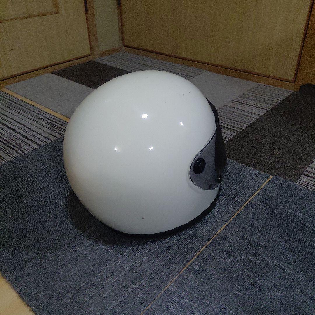 LEAD RX-200R フルフェイスヘルメット ホワイト　スモークシールド付き