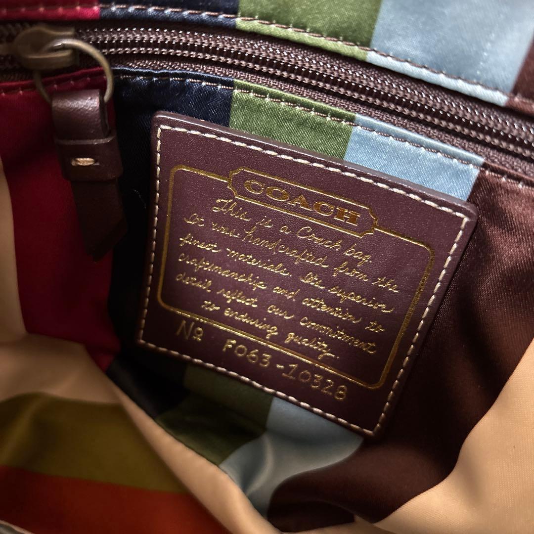 COACH コーチ　65周年　アニバーサリー　レガシー　ショルダーバッグ