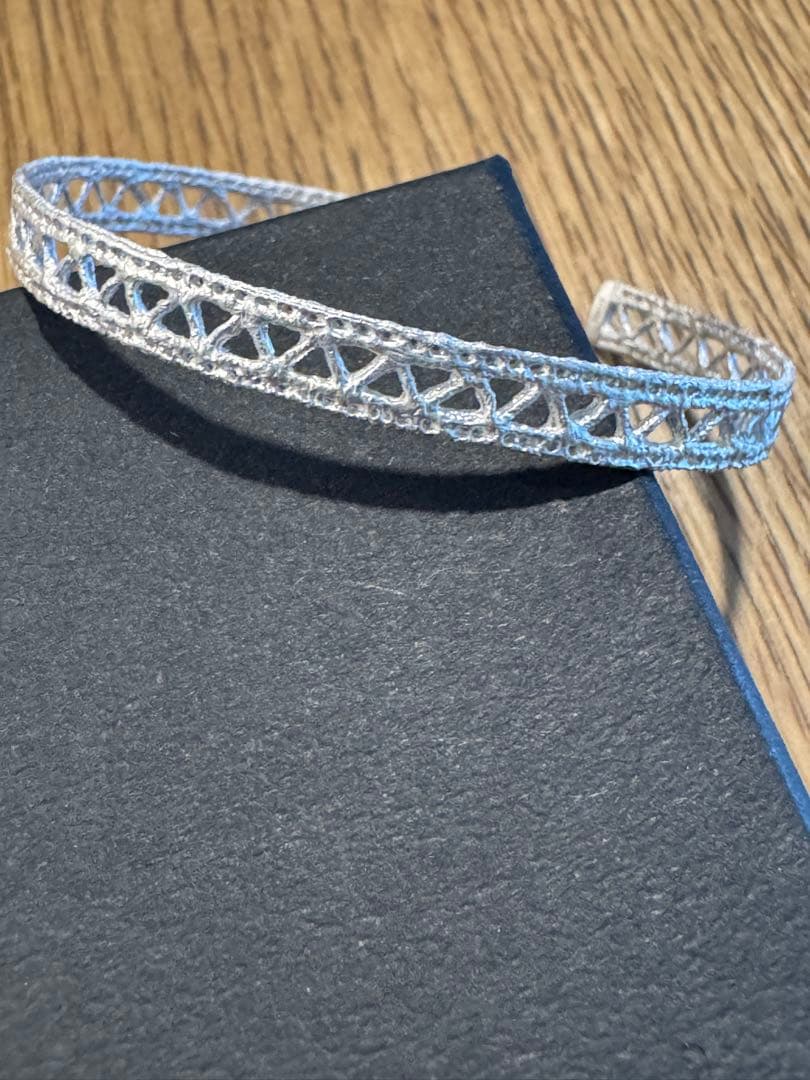 未使用 MAISON RUBUS. メゾンルーバス レースバングル S