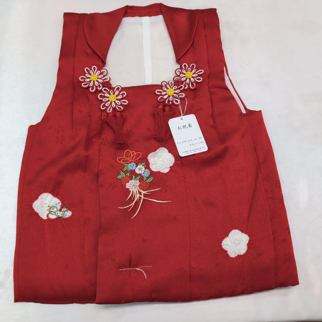 新品 正絹被布 絞り刺繍