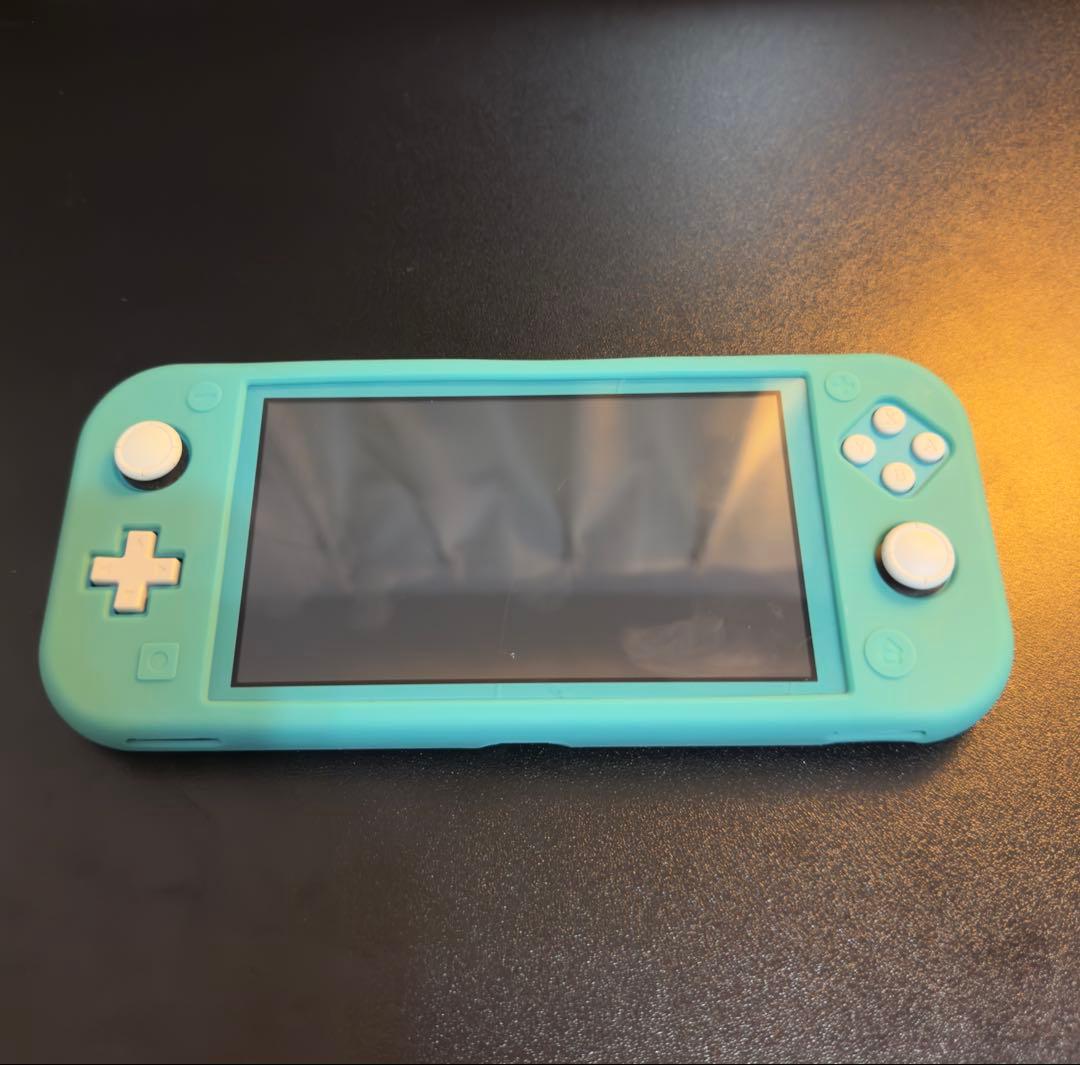 Switch Lite ターコイズ 箱入り フィルム カバー付き