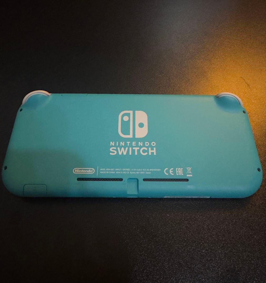 Switch Lite ターコイズ 箱入り フィルム カバー付き