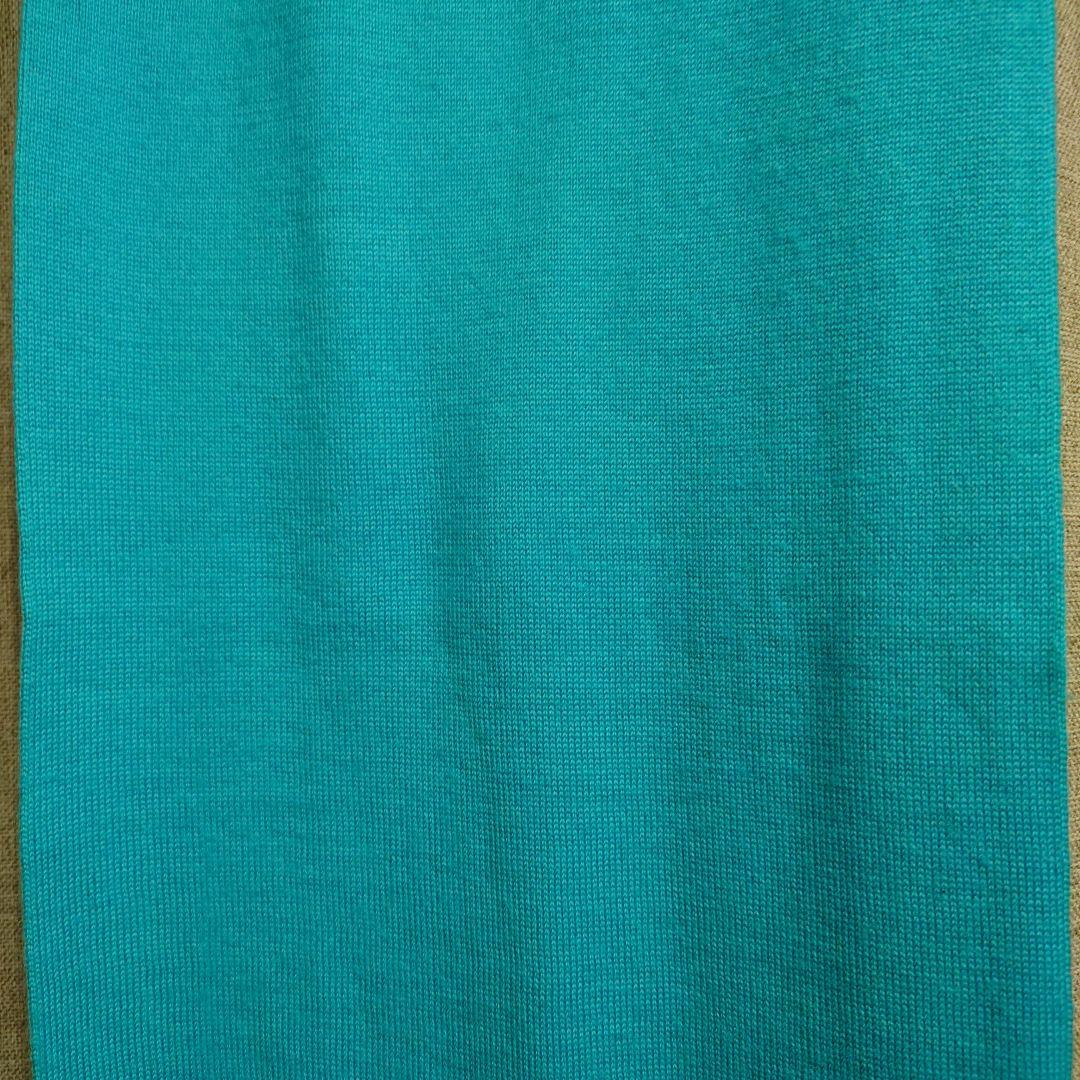 【値下げ中】JOHN SMEDLEY メリノウール マフラー ターコイズブルー