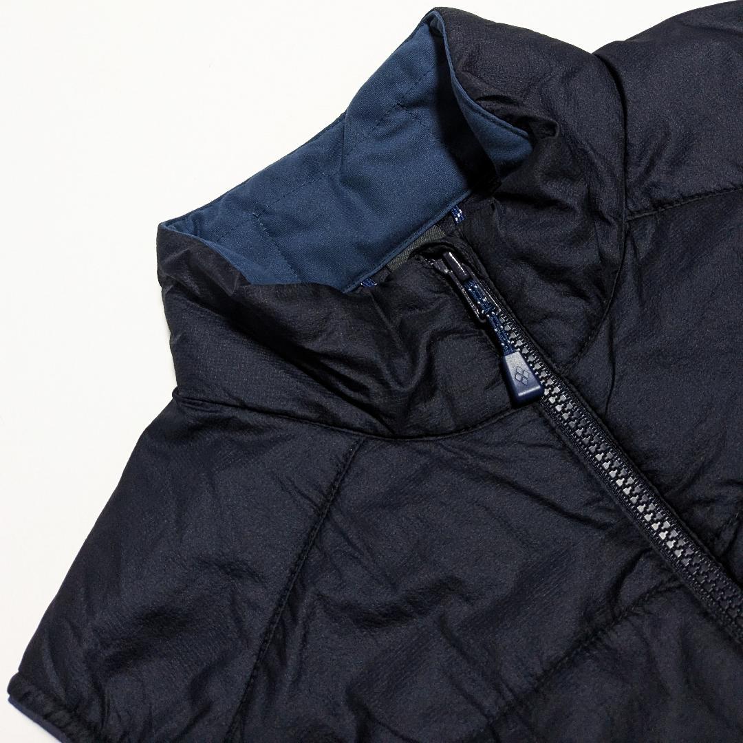 極美品 モンベル 最新／秋冬 ストレッチ U.L.サーマラップベスト 中綿ベスト