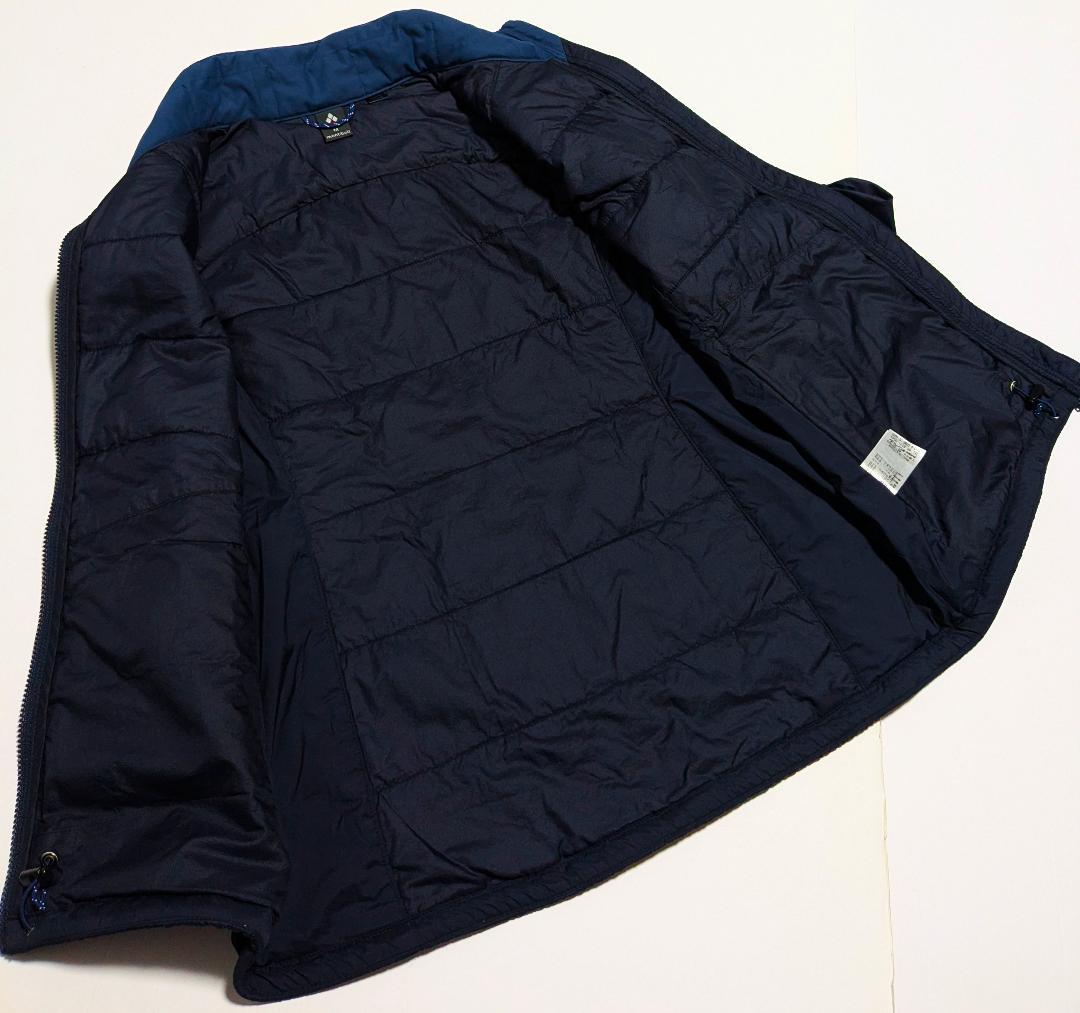 極美品 モンベル 最新／秋冬 ストレッチ U.L.サーマラップベスト 中綿ベスト