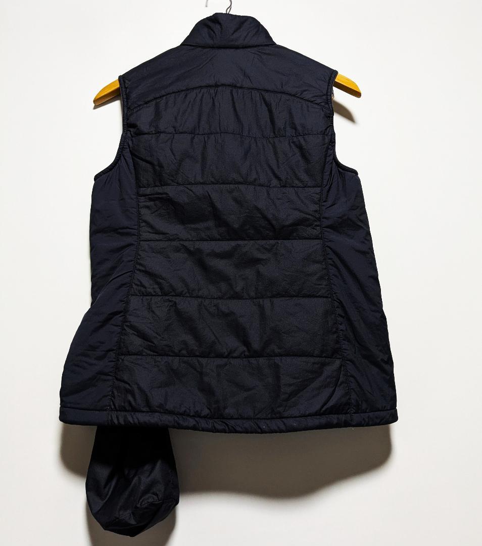 極美品 モンベル 最新／秋冬 ストレッチ U.L.サーマラップベスト 中綿ベスト