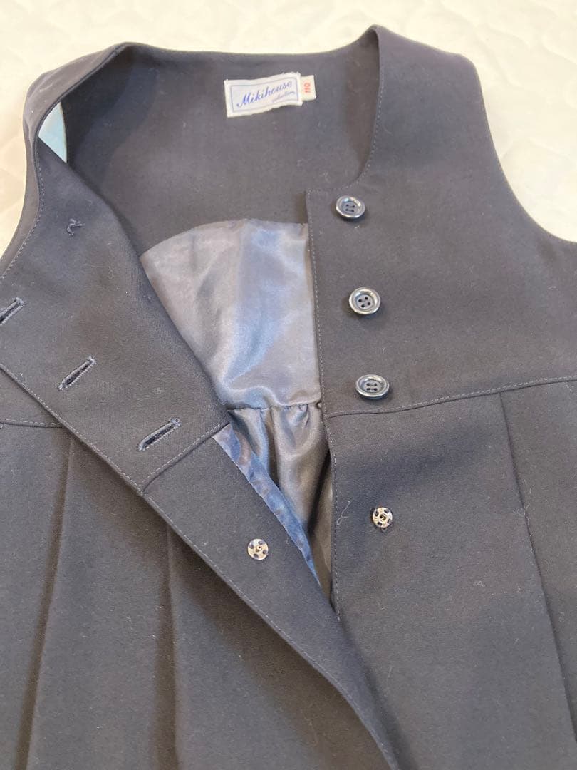 ミキハウスコレクション　お受験ワンピースセット　110