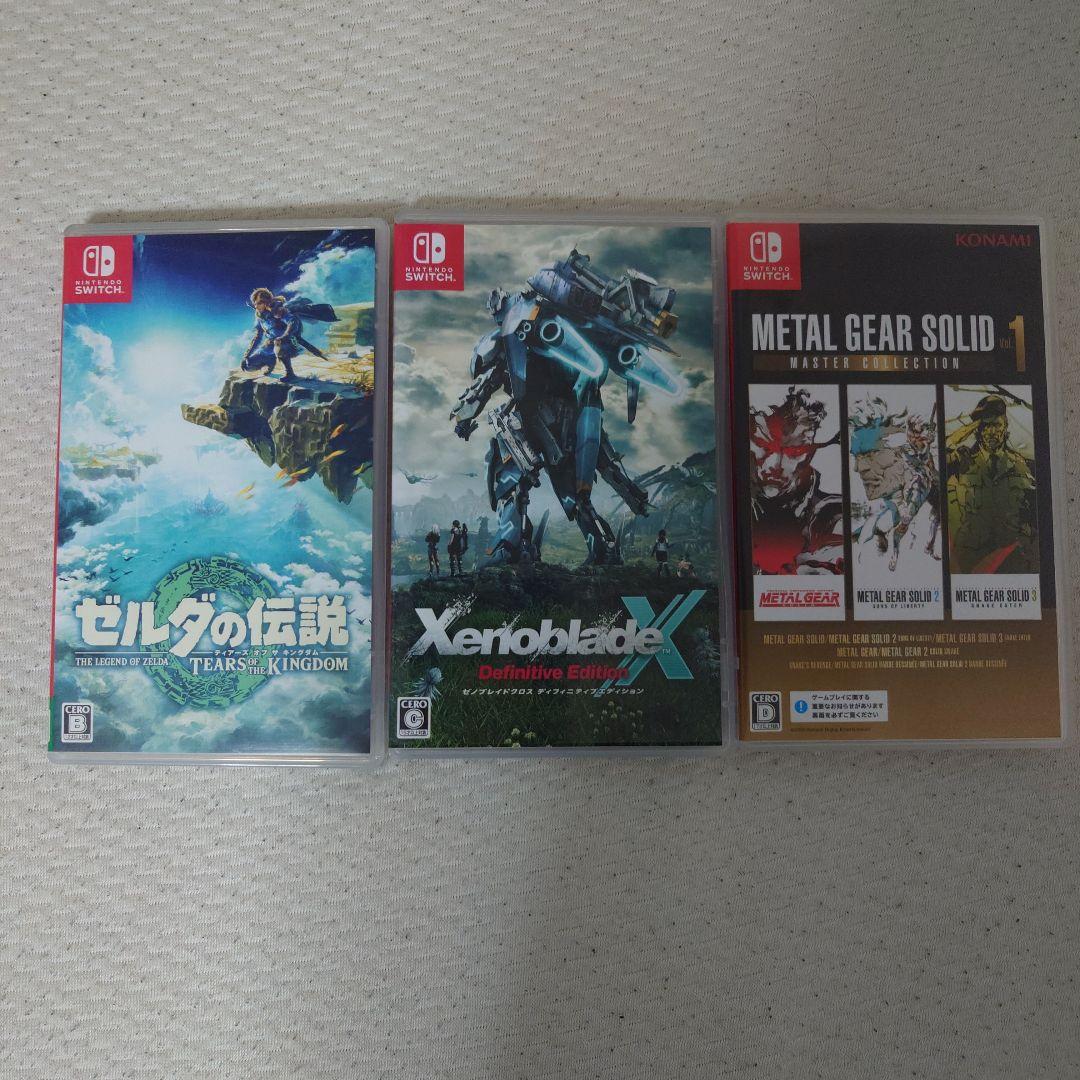 ゼルダの伝説: ティアーズ オブ ザ キングダム 他3本セット