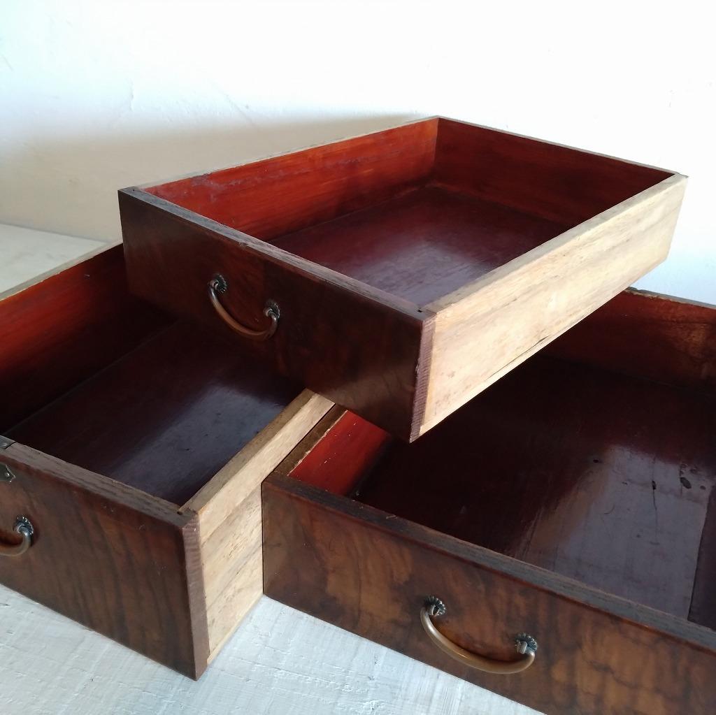 木製　小引出し　古家具