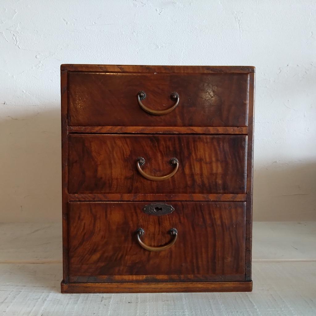 木製　小引出し　古家具