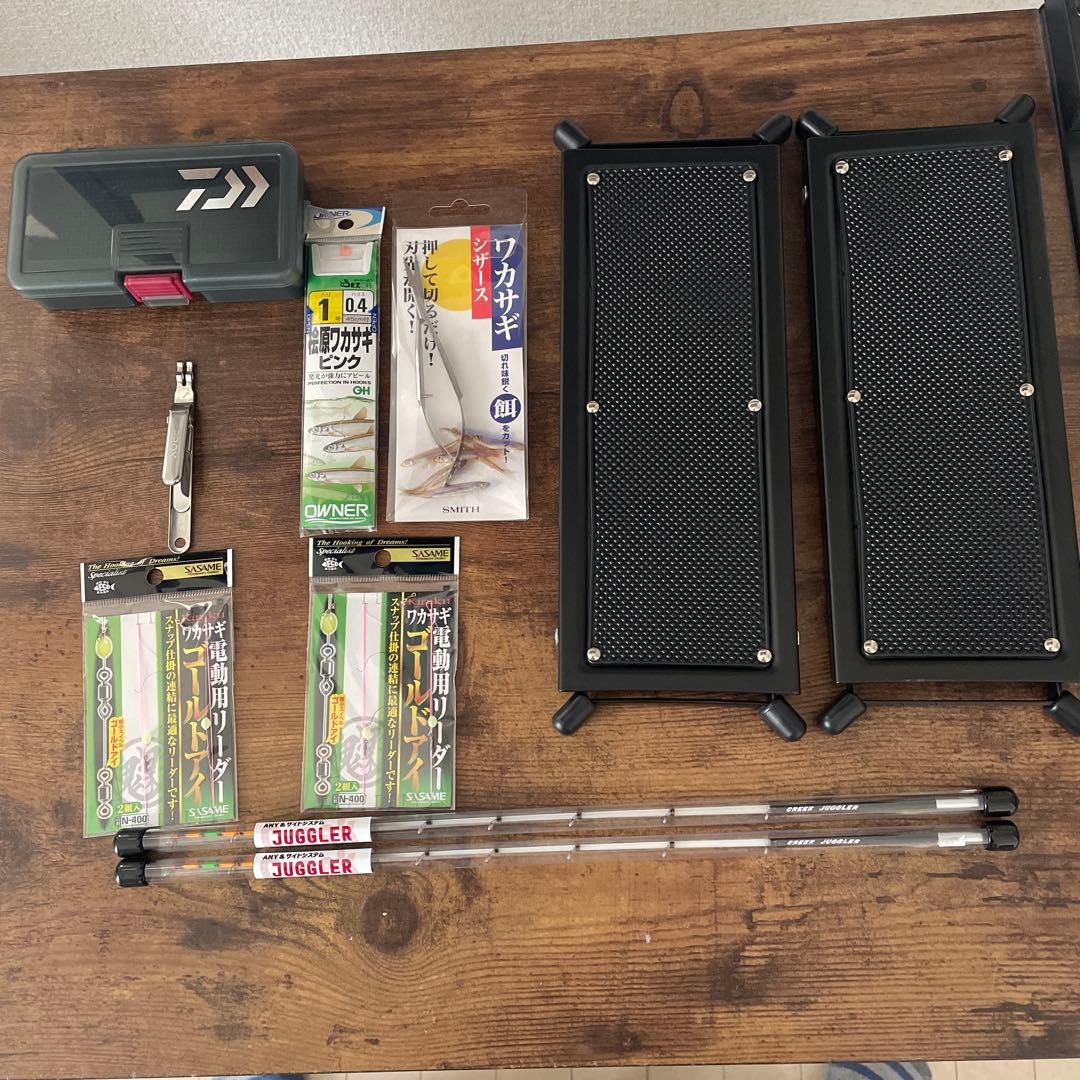ワカサギ釣り穂先他セット