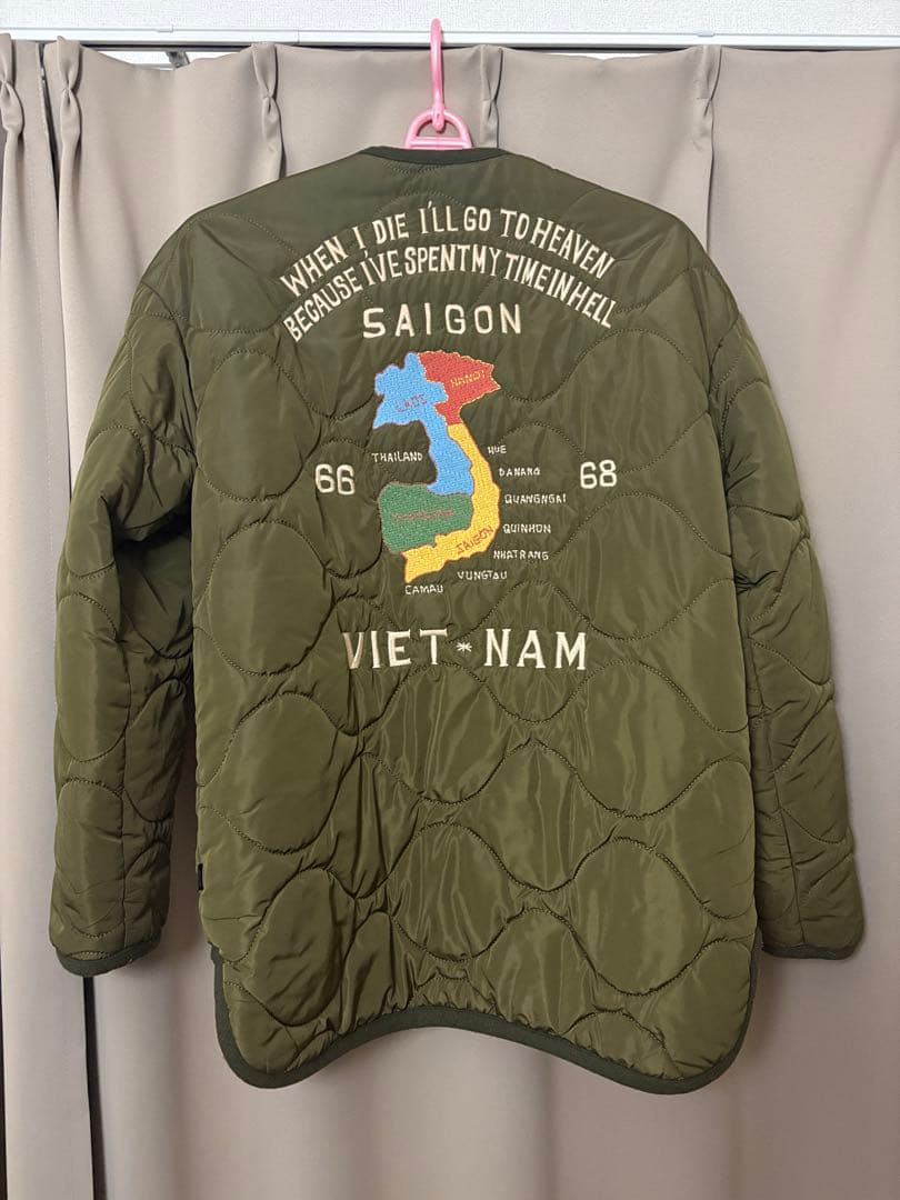 glamb グラム キルティング ライナー ジャケット ベトジャン