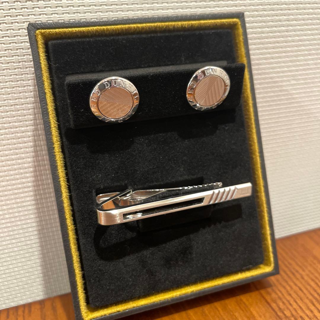 《お値下げ》【ダンヒル】ネクタイピン カフスボタンセット