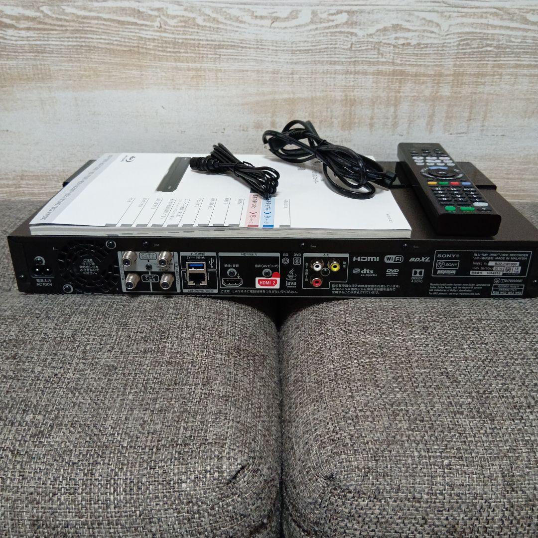 【ジャンク】SONYブルーレイレコーダー BDZ-FW1000UltraHD対応