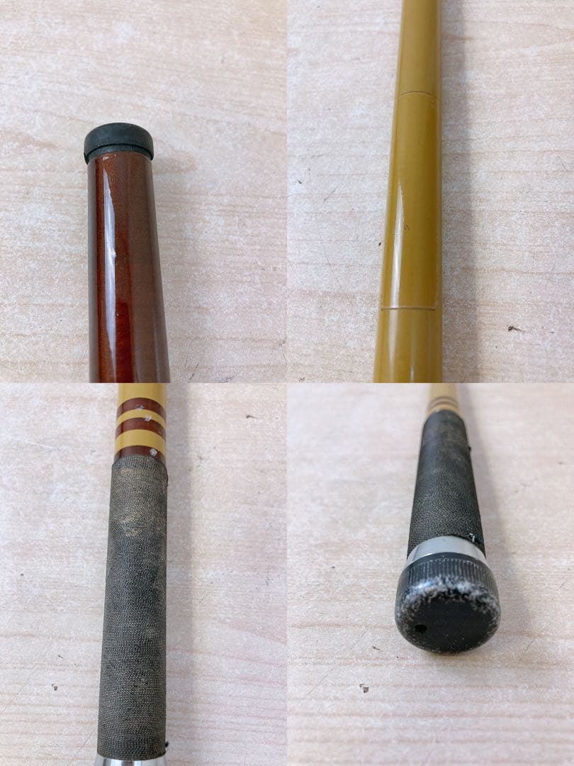 フ*ン様 釣竿4点まとめ 日新 精魂 流 三号 シマノ 天平 DX マミヤ 春流