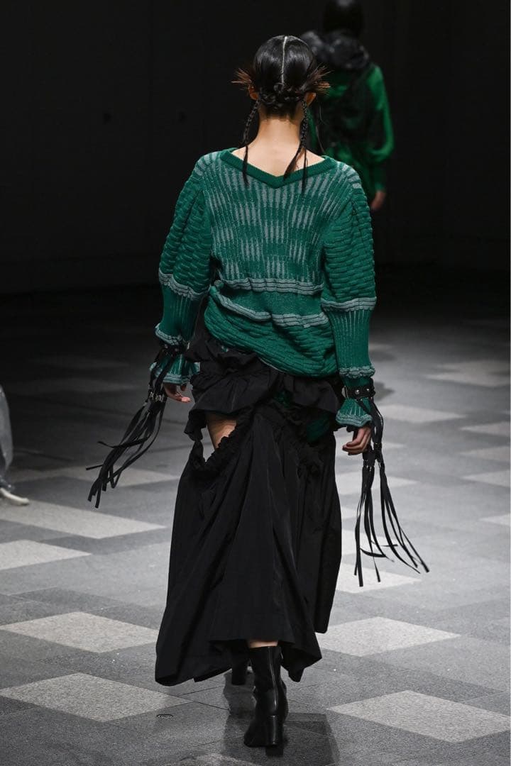 [完売] HOUGA kiki frill dress