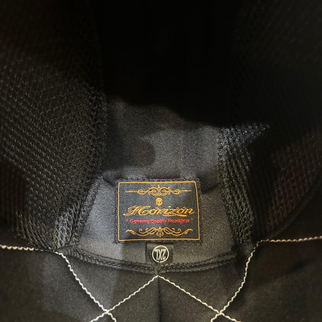 ジェットヘルメット　エイジング加工　ペイント　ハーレー、チョッパー好きに