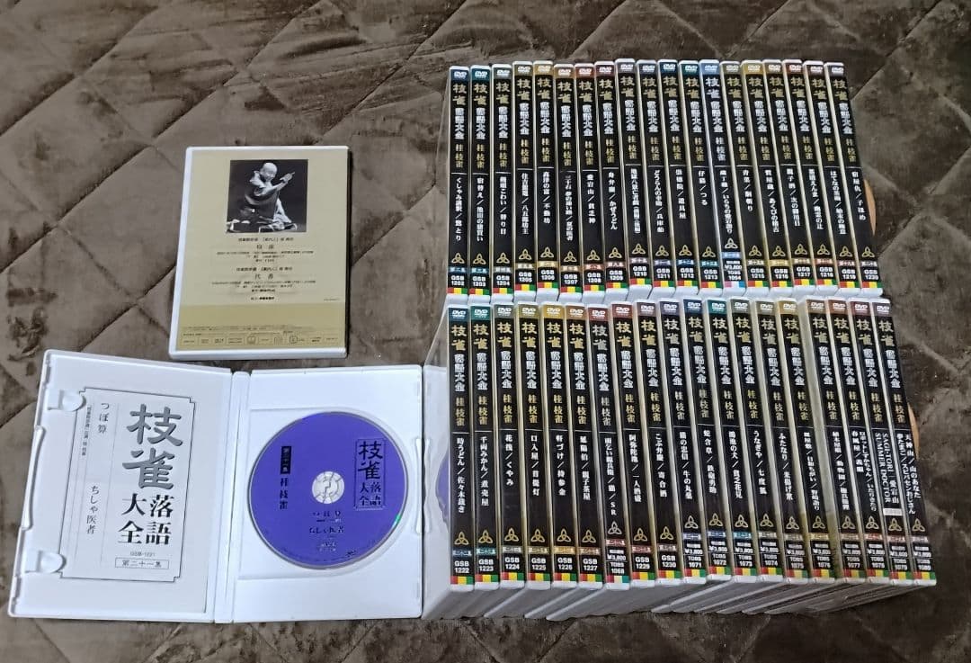 つ*め様 桂 枝雀 落語大全　第1期〜第4期セット　DVD 全40巻