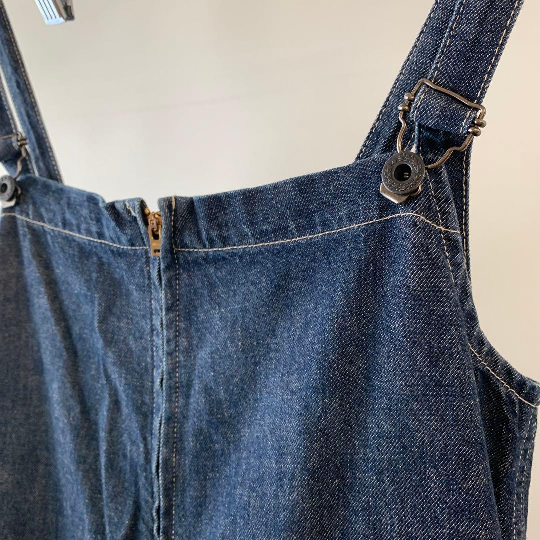 JOHNBULL ジョンブル　デニム オーバーオールL