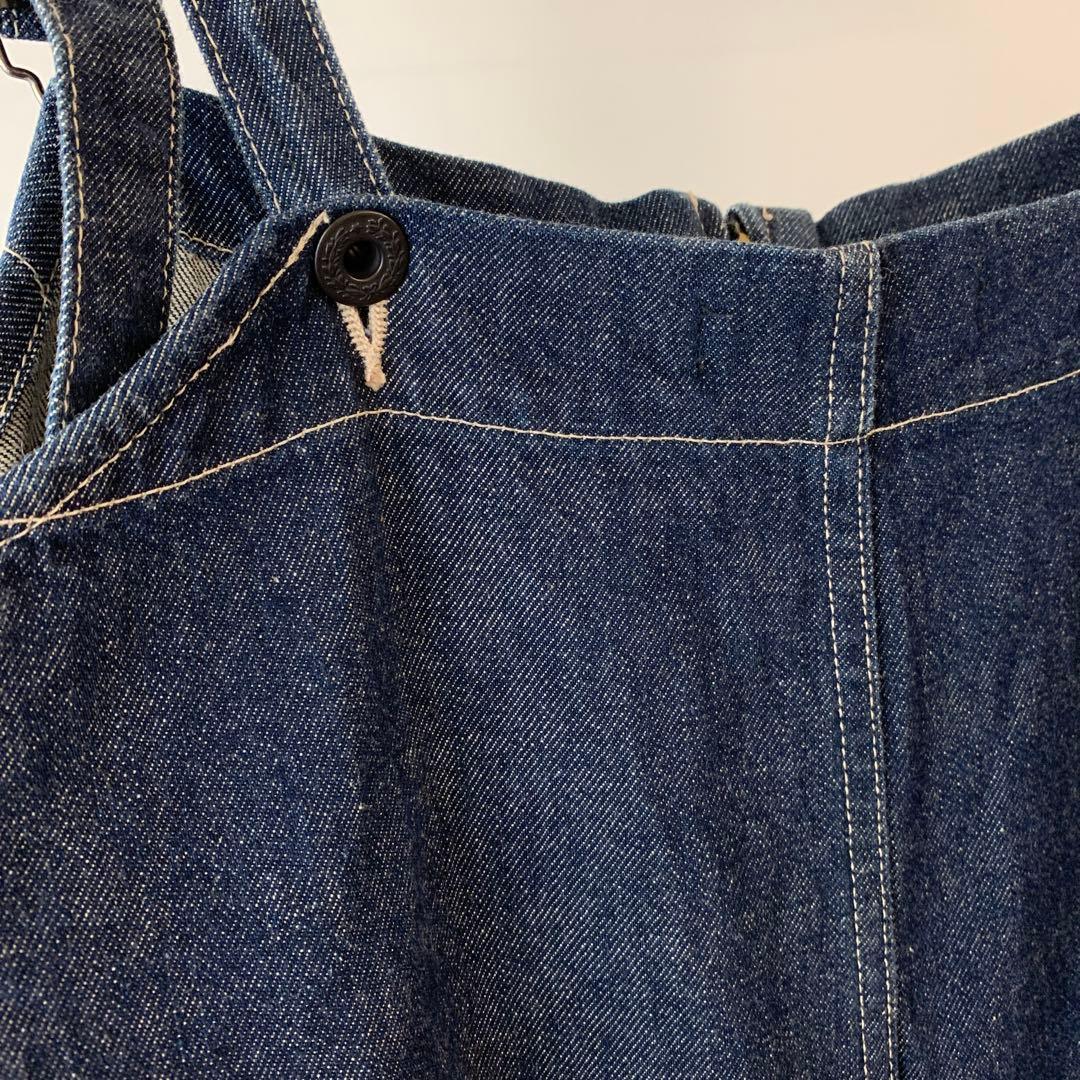 JOHNBULL ジョンブル　デニム オーバーオールL