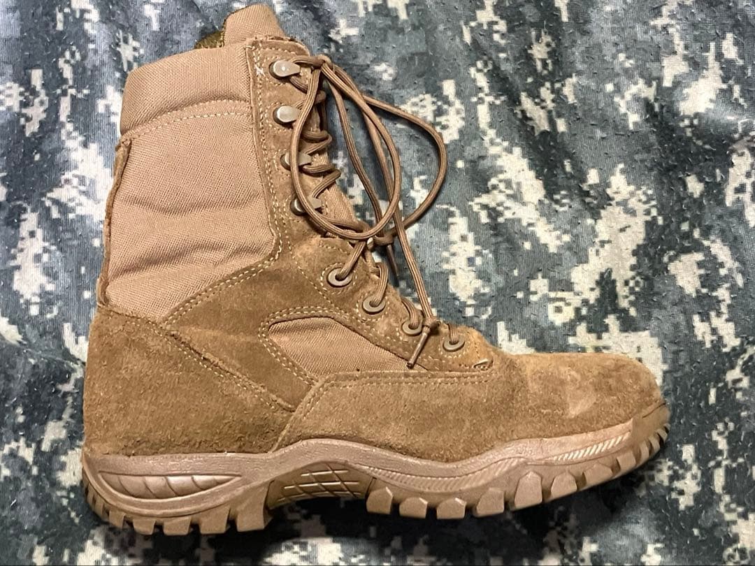 米軍 BELLEVILLE C312STスチールトゥーブーツ 28cm R 中古