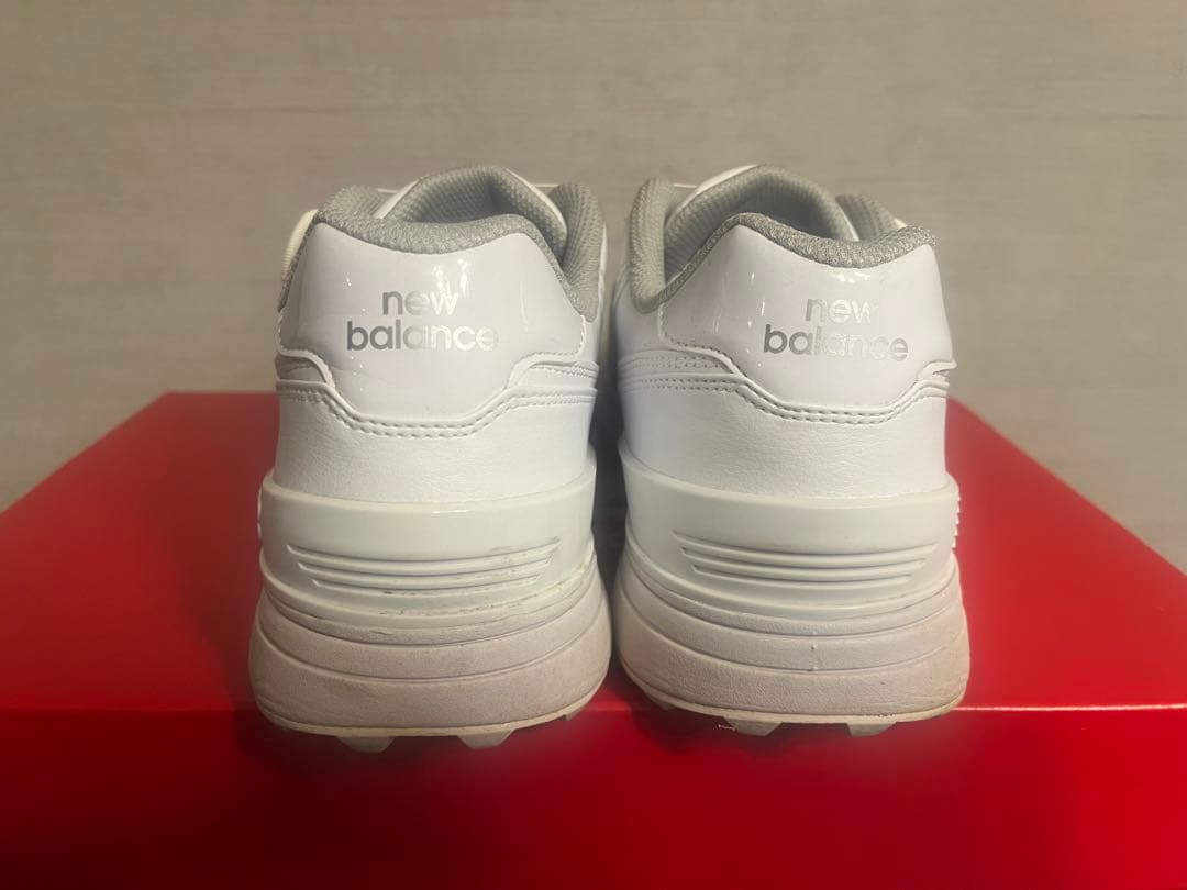 New Balance 574 ホワイト ゴルフシューズ