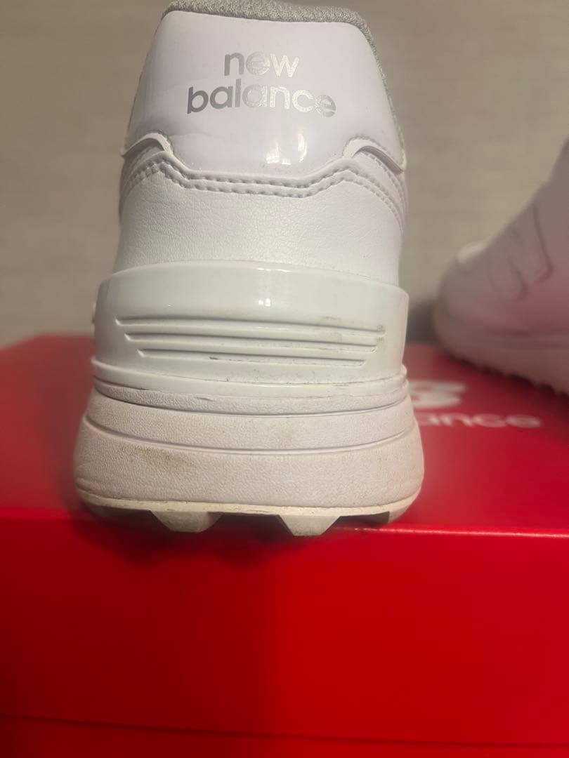 New Balance 574 ホワイト ゴルフシューズ