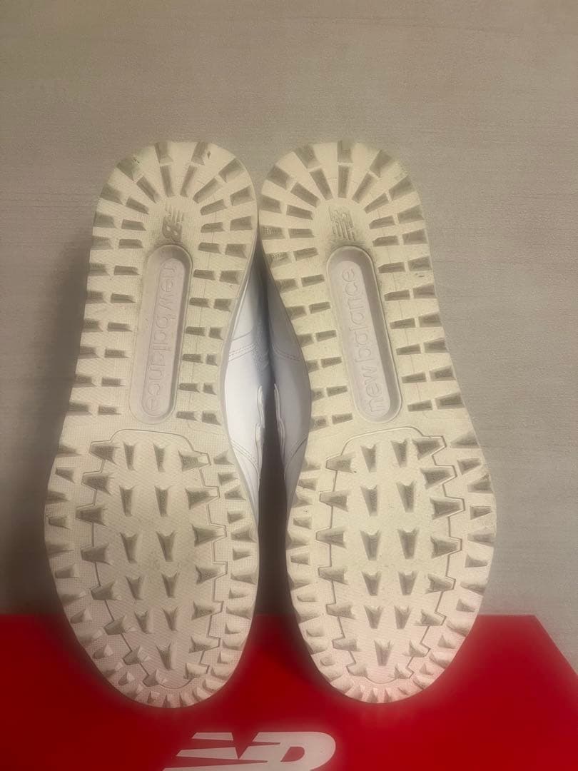 New Balance 574 ホワイト ゴルフシューズ