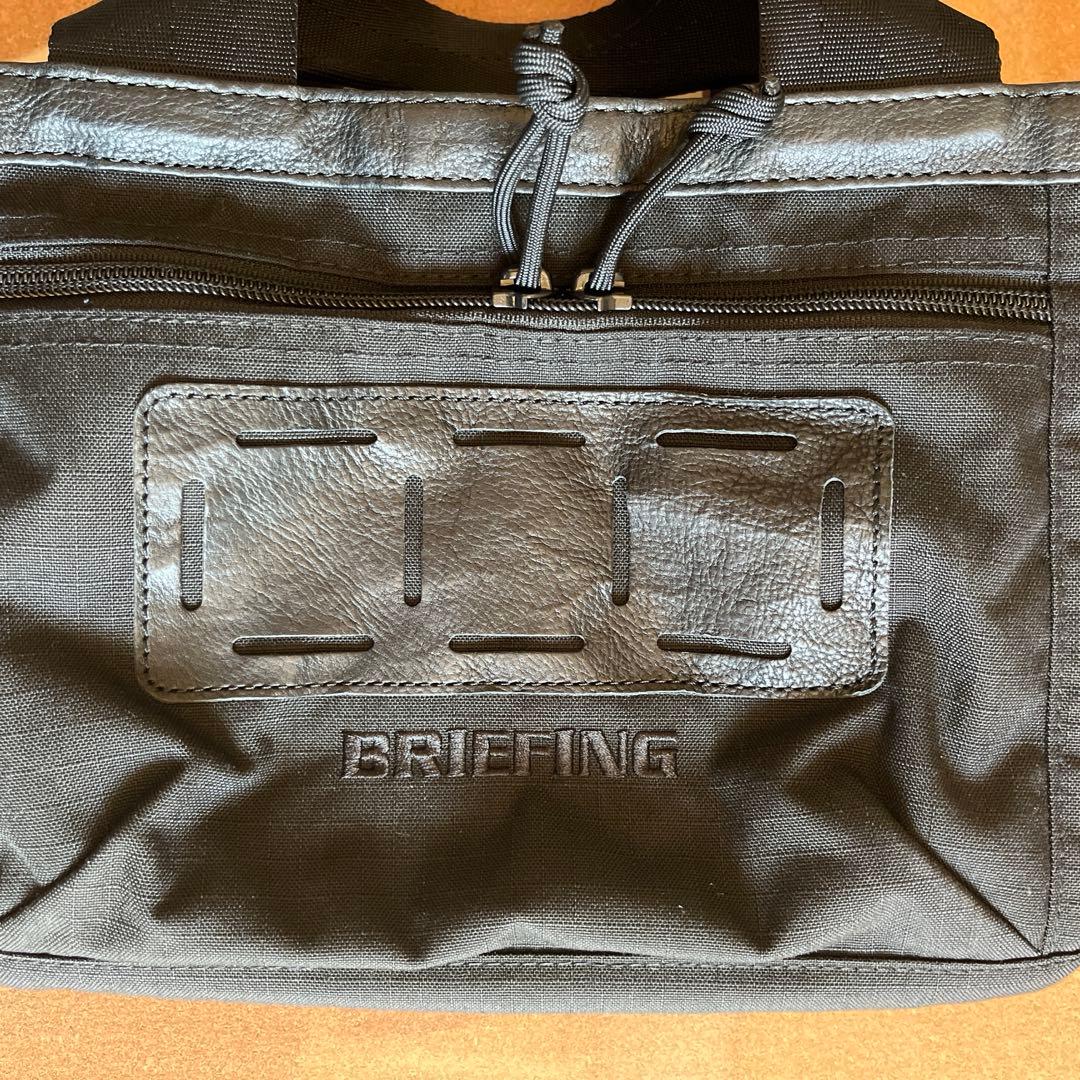 BRIEFING ブラック トートバッグ