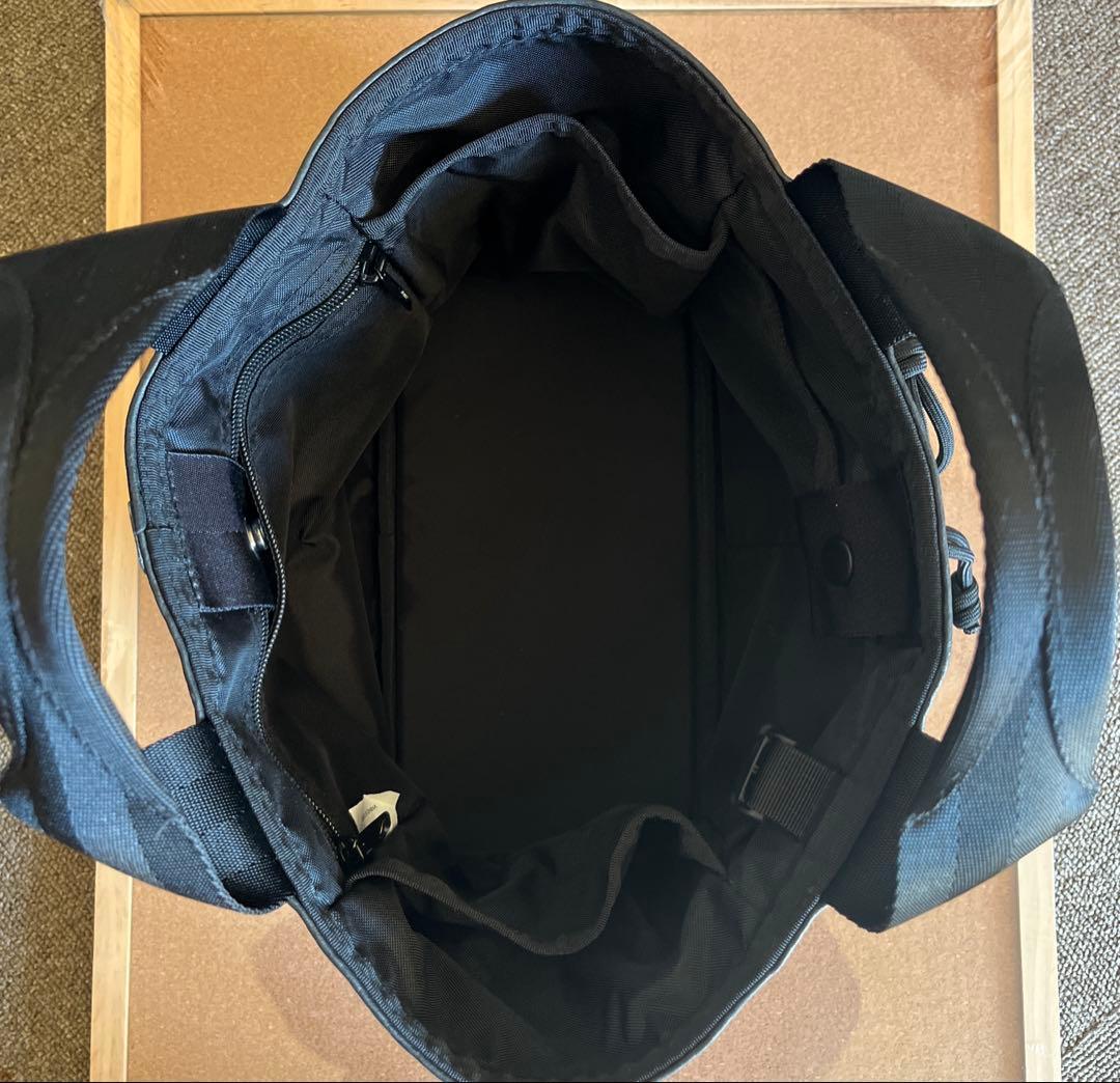 BRIEFING ブラック トートバッグ