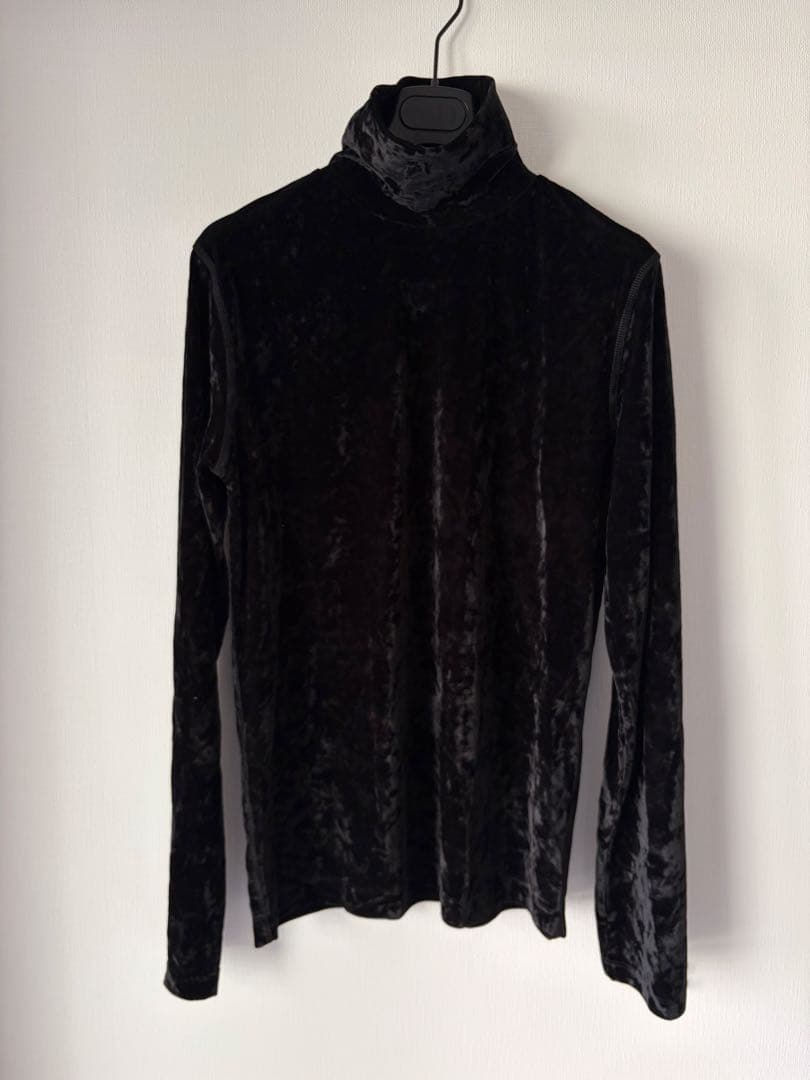 DRIES VAN NOTEN ドリスヴァンノッテン ベルベットハイネック