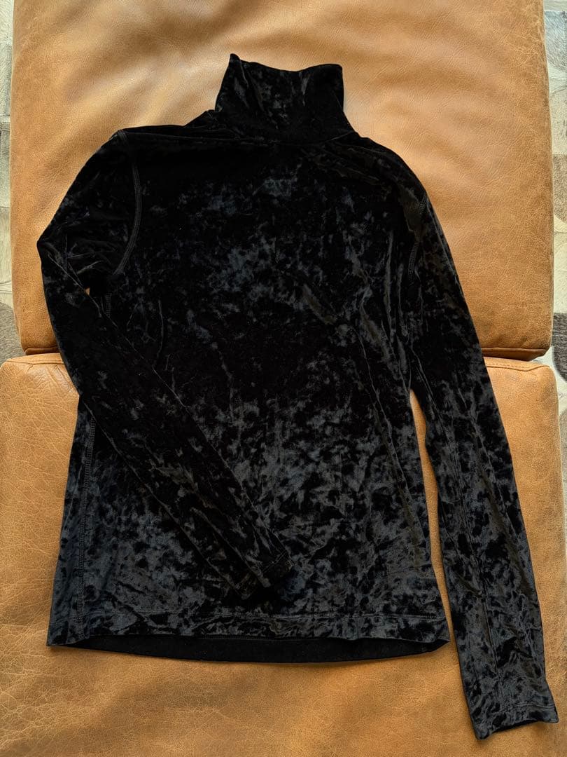 DRIES VAN NOTEN ドリスヴァンノッテン ベルベットハイネック