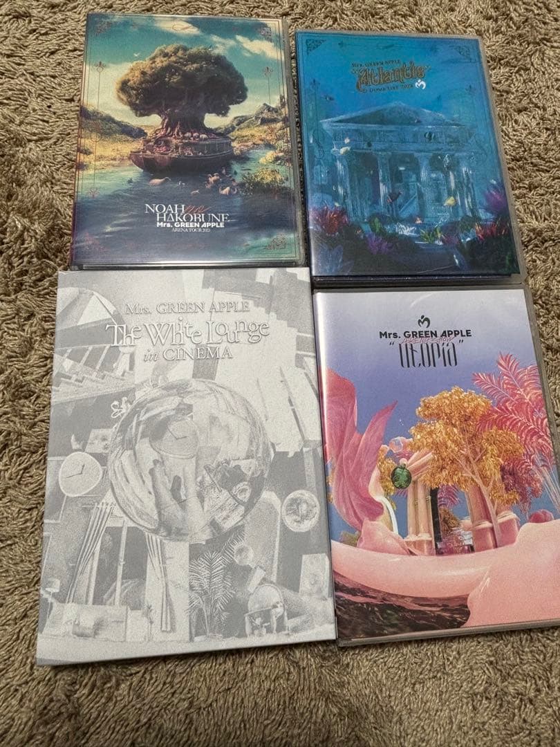 Mrs. GREEN APPLE 4作品