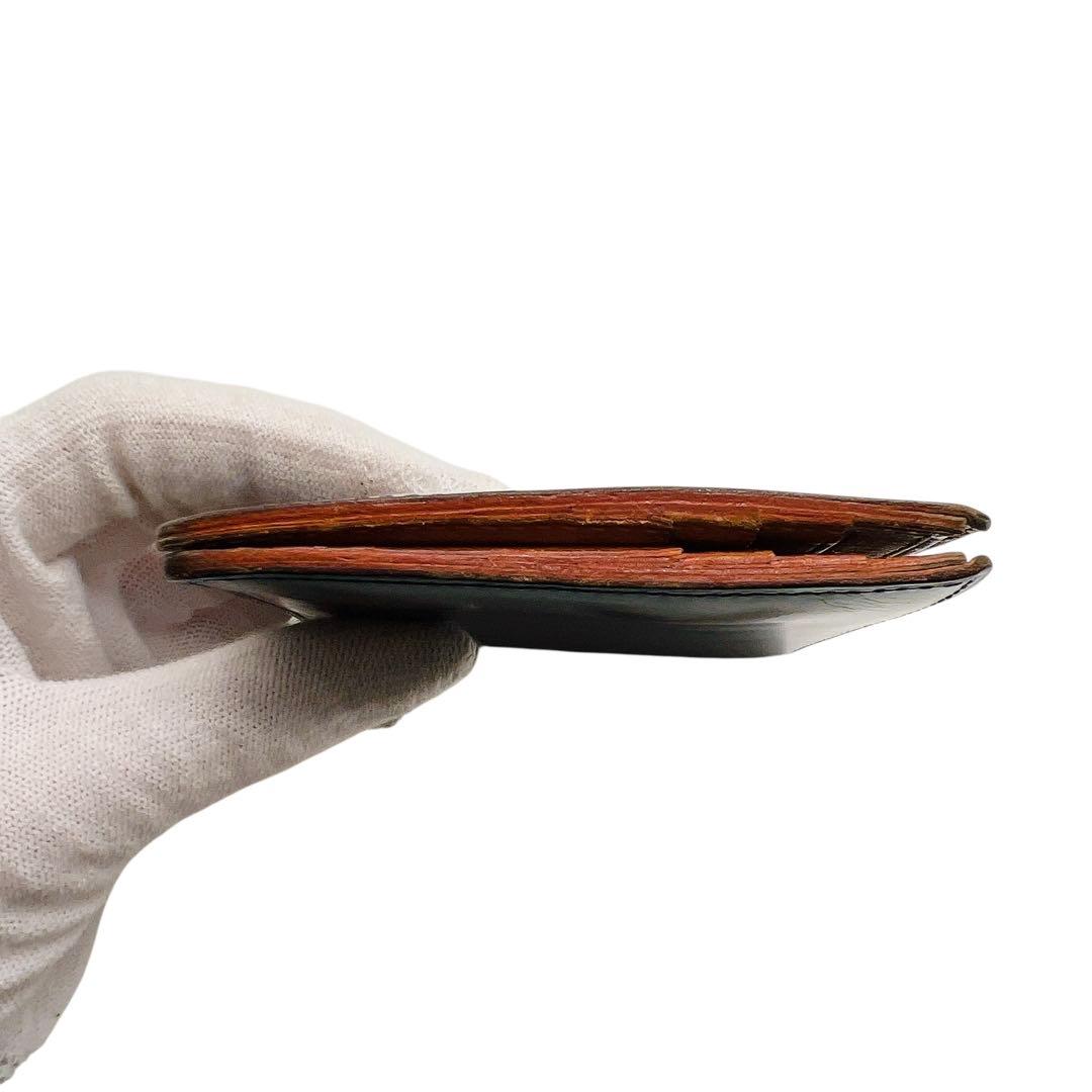 専用　GANZO シンブライドル ネイビー メンズ 折り財布 7541