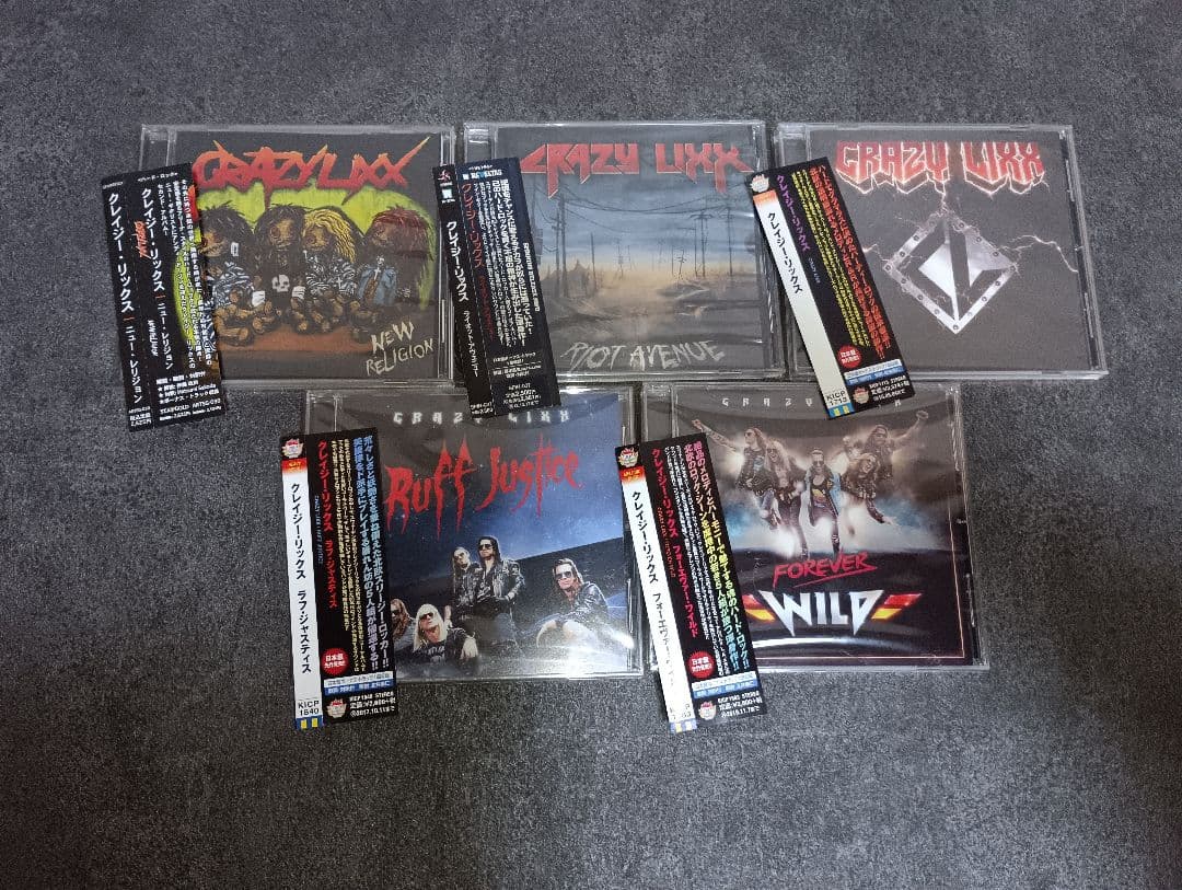 Crazy Lixx CDコレクション お買い得セット
