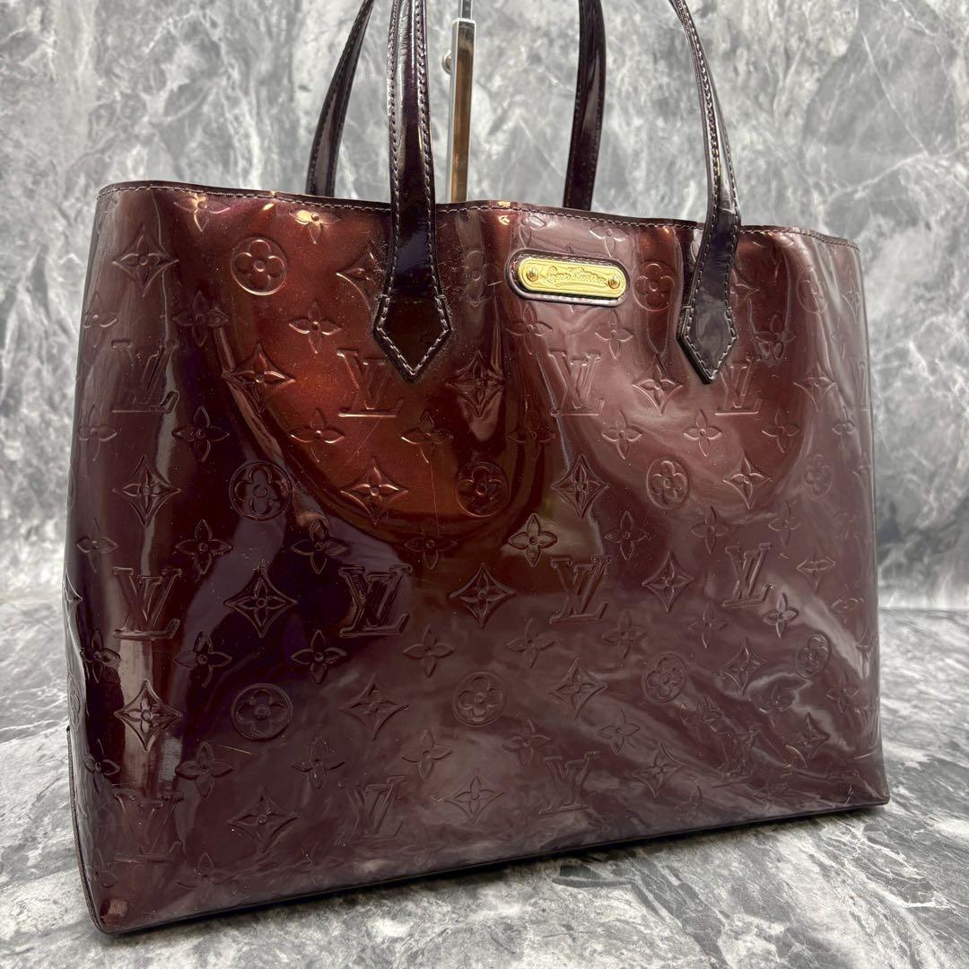 ご希望額変更中✨ ルイヴィトン　ヴェルニ　ウィルシャーMM アマラント