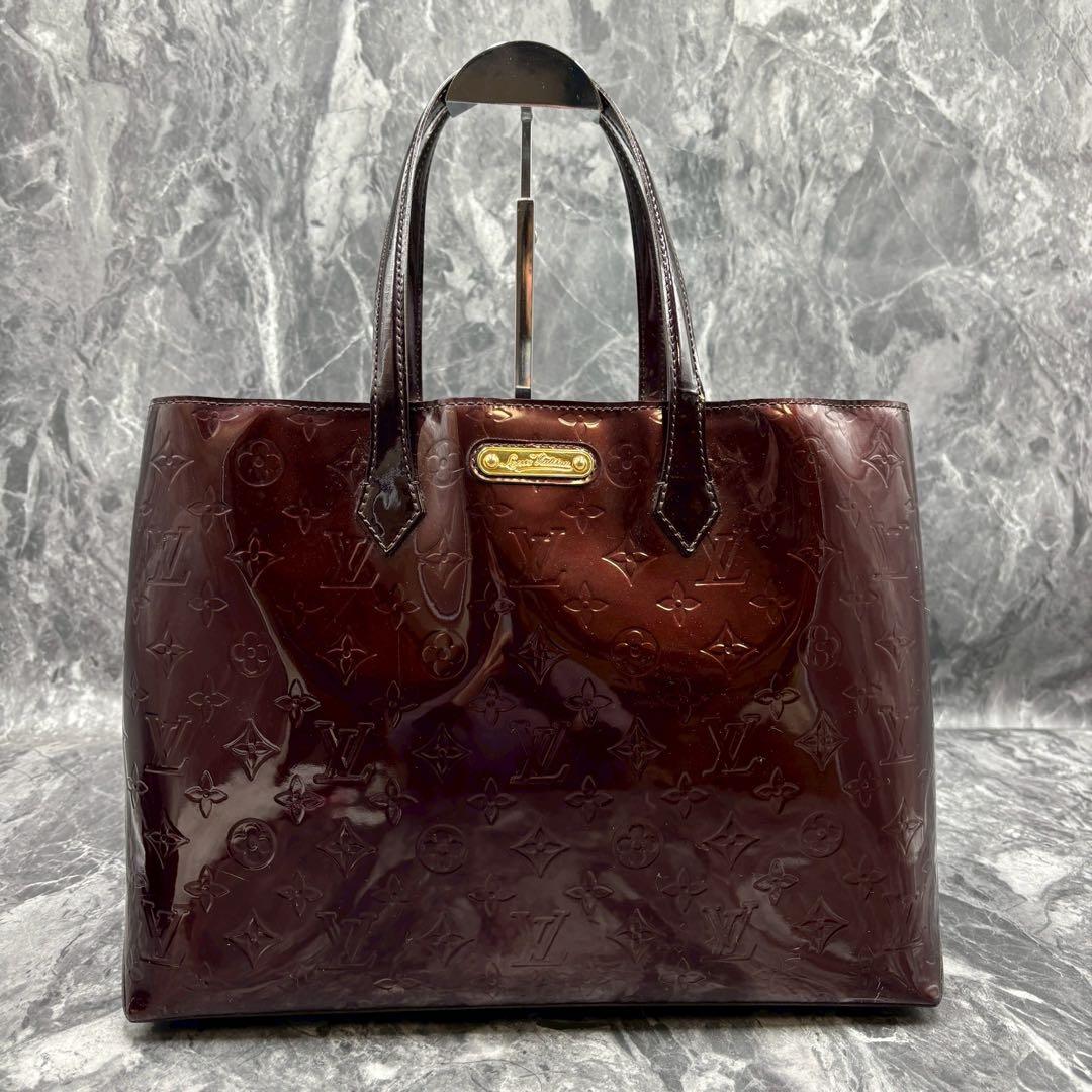 ご希望額変更中✨ ルイヴィトン　ヴェルニ　ウィルシャーMM アマラント