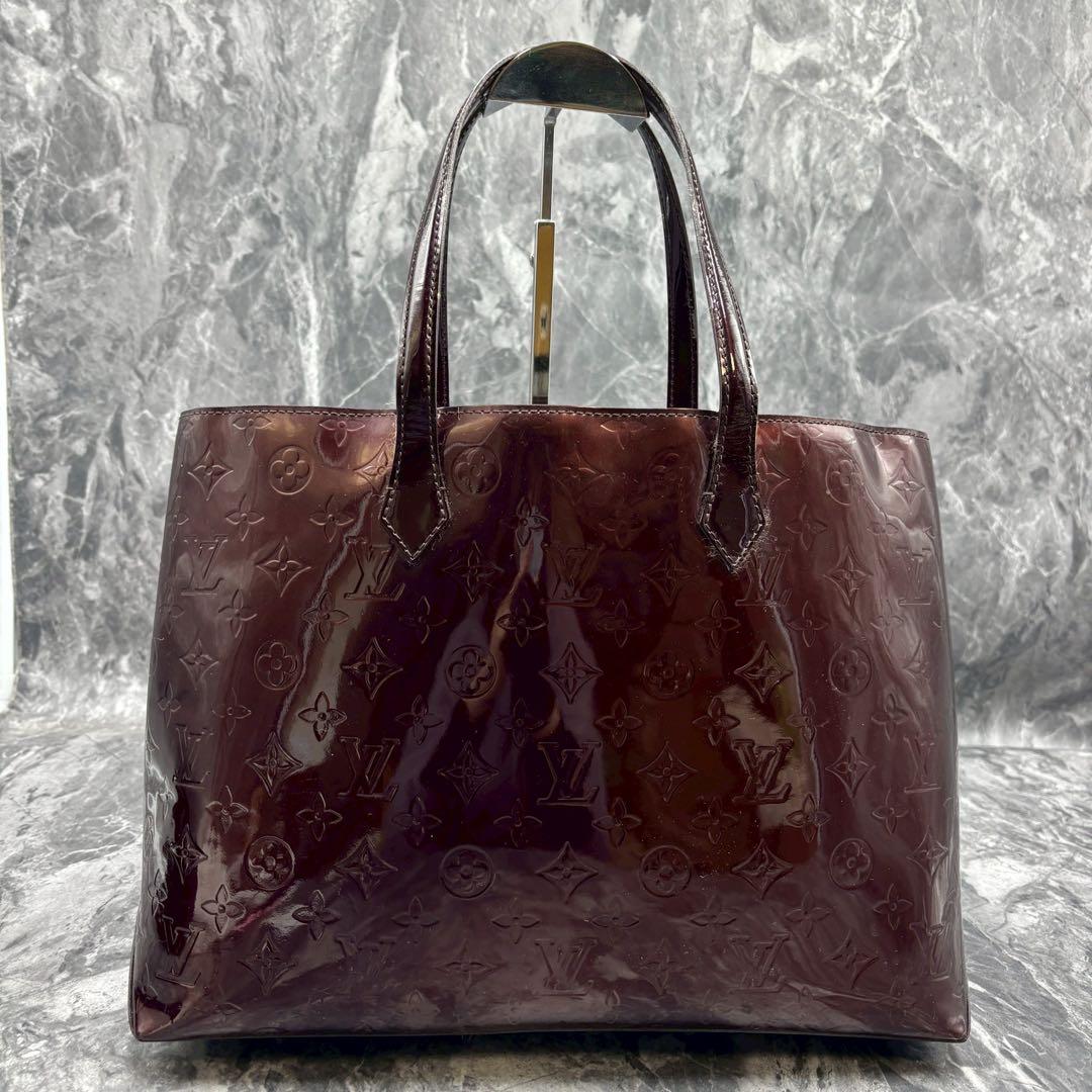 ご希望額変更中✨ ルイヴィトン　ヴェルニ　ウィルシャーMM アマラント