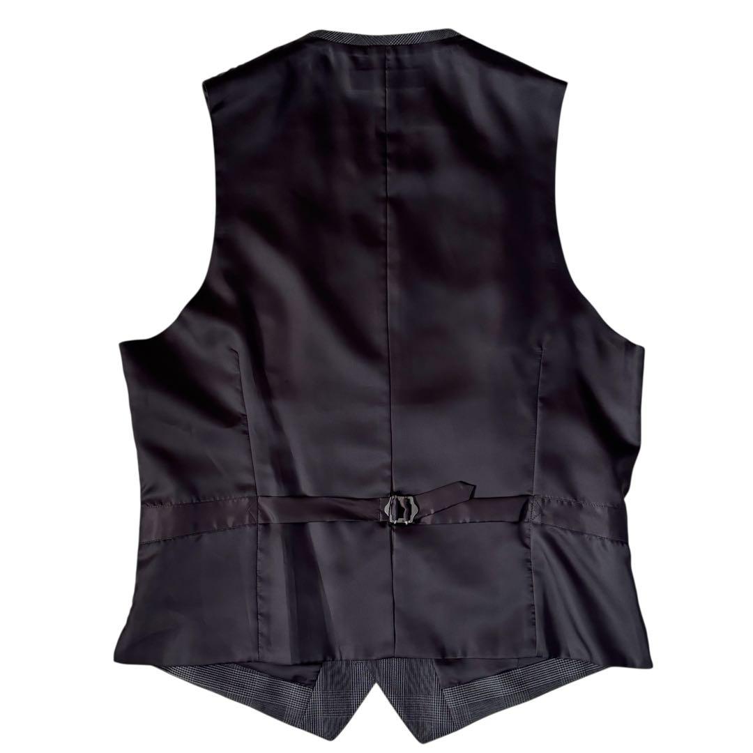 グリーンレーベルリラクシング スリーピース スーツ セットアップ　グレンチェック