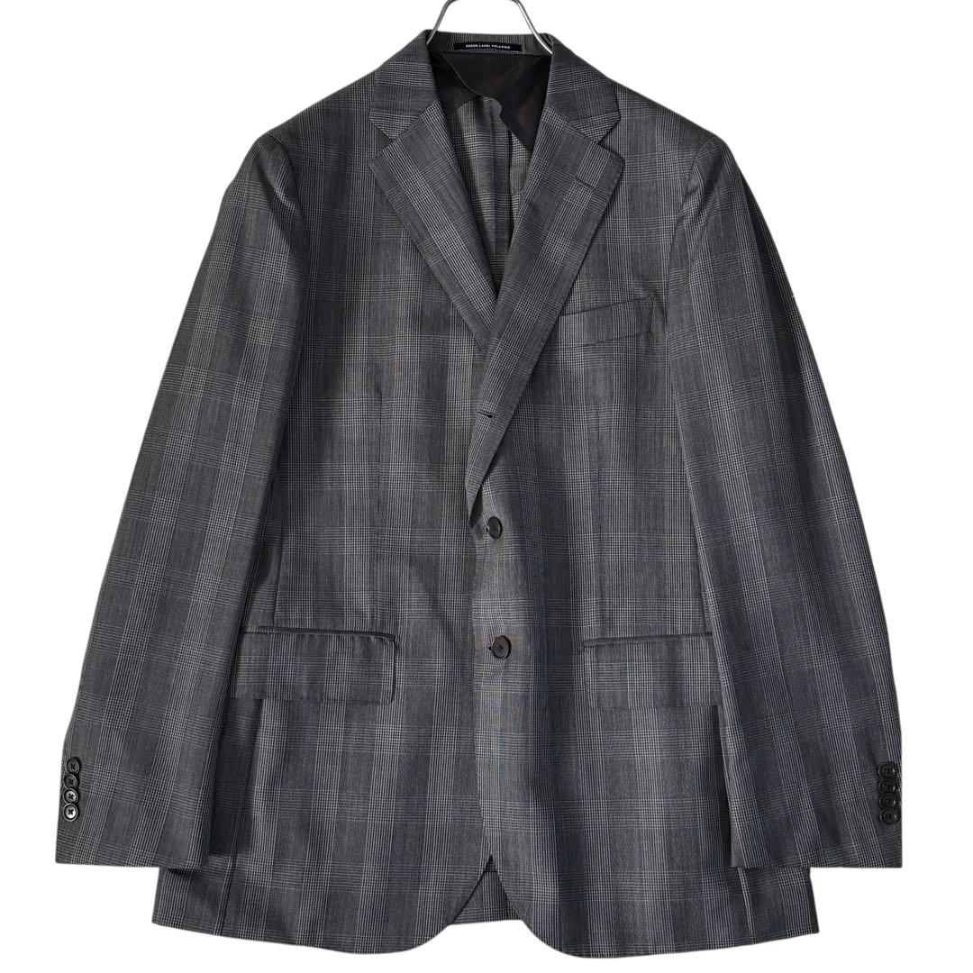 グリーンレーベルリラクシング スリーピース スーツ セットアップ　グレンチェック